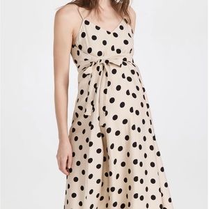 HATCH Tori Wrap Dress Polkadot Size 2